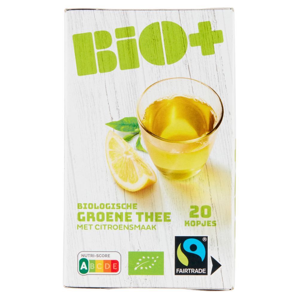 bed Alternatief Complex BIO+ biologische groene thee met citroensmaak - BIO+